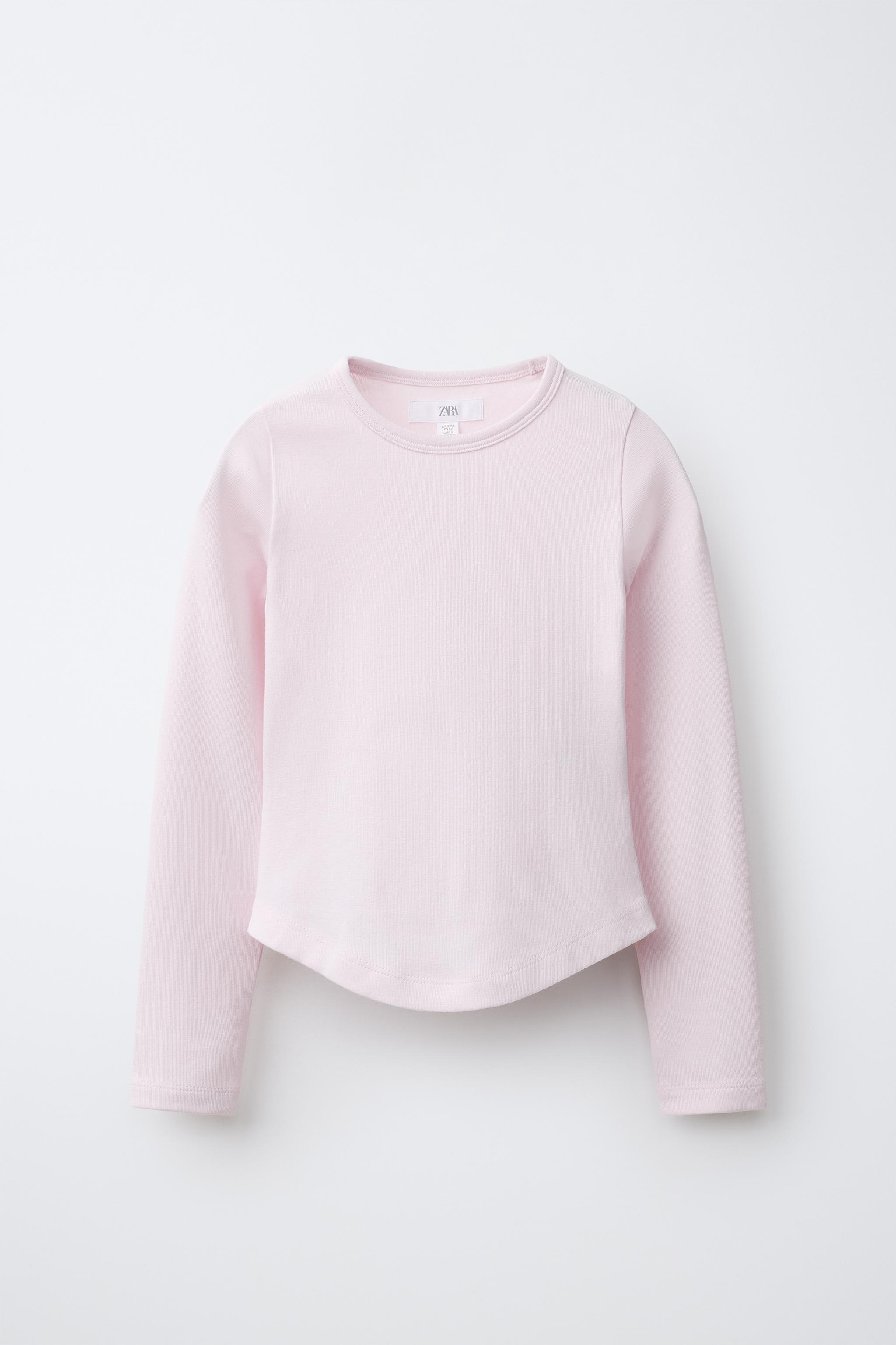 SOLID MODAL T-SHIRT — Pink