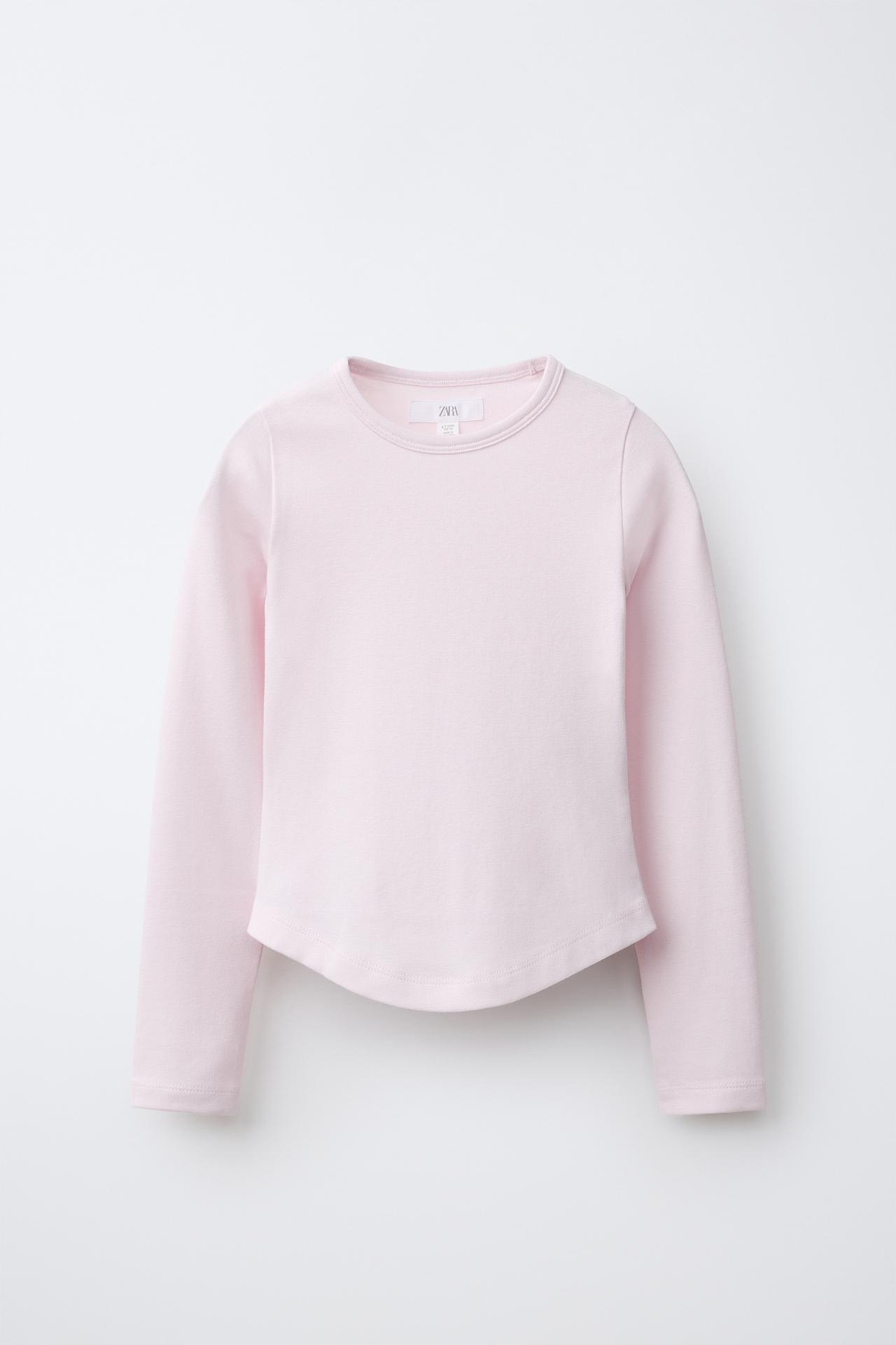 SOLID MODAL T-SHIRT — Pink