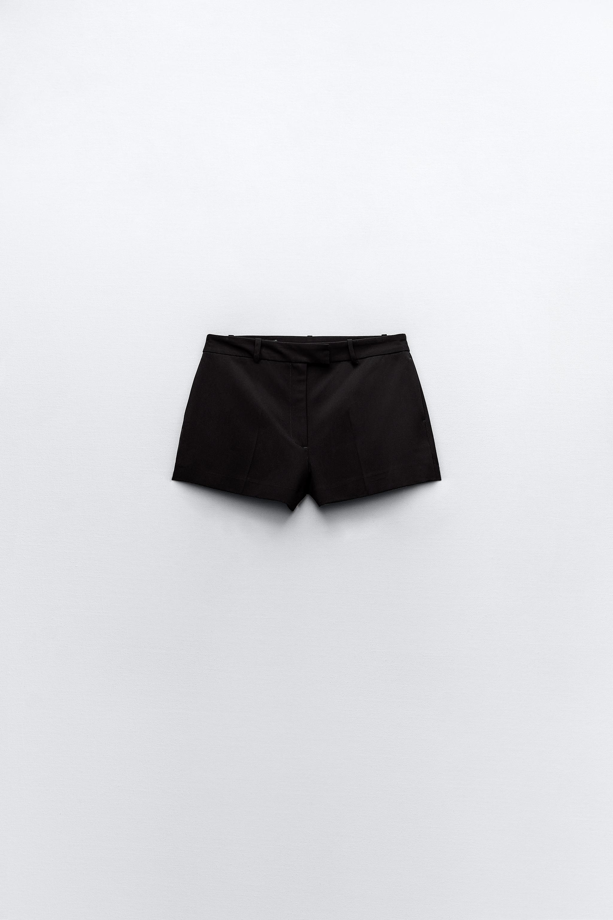 Tailored shorts womens store zara