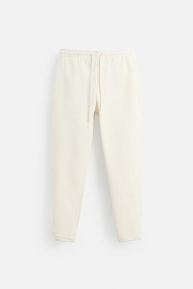 PANTALÓN CINTURA JOGGER EASY CARE - Crudo medio de Zara
