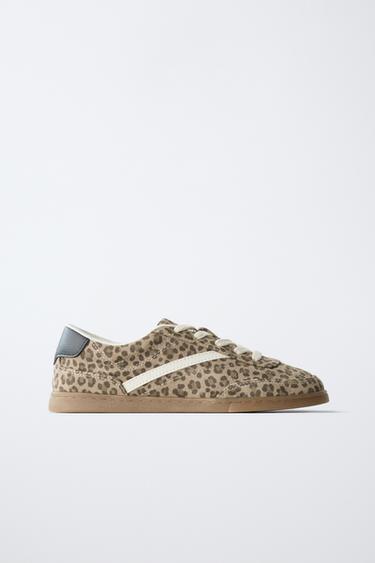 BAMBA LEOPARDO - Marrón de Zara