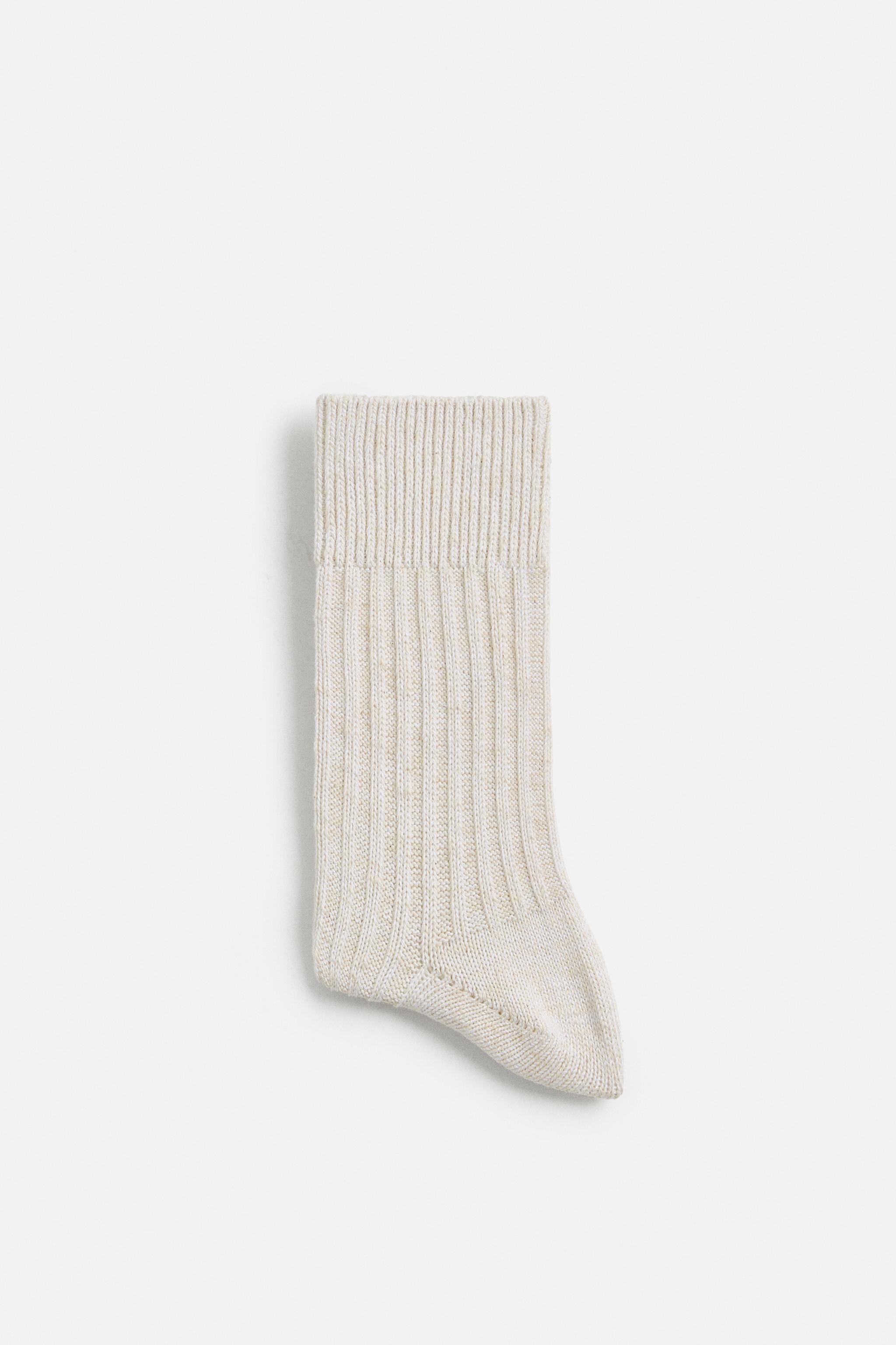 CHAUSSETTES COURTES CÔTELÉES
