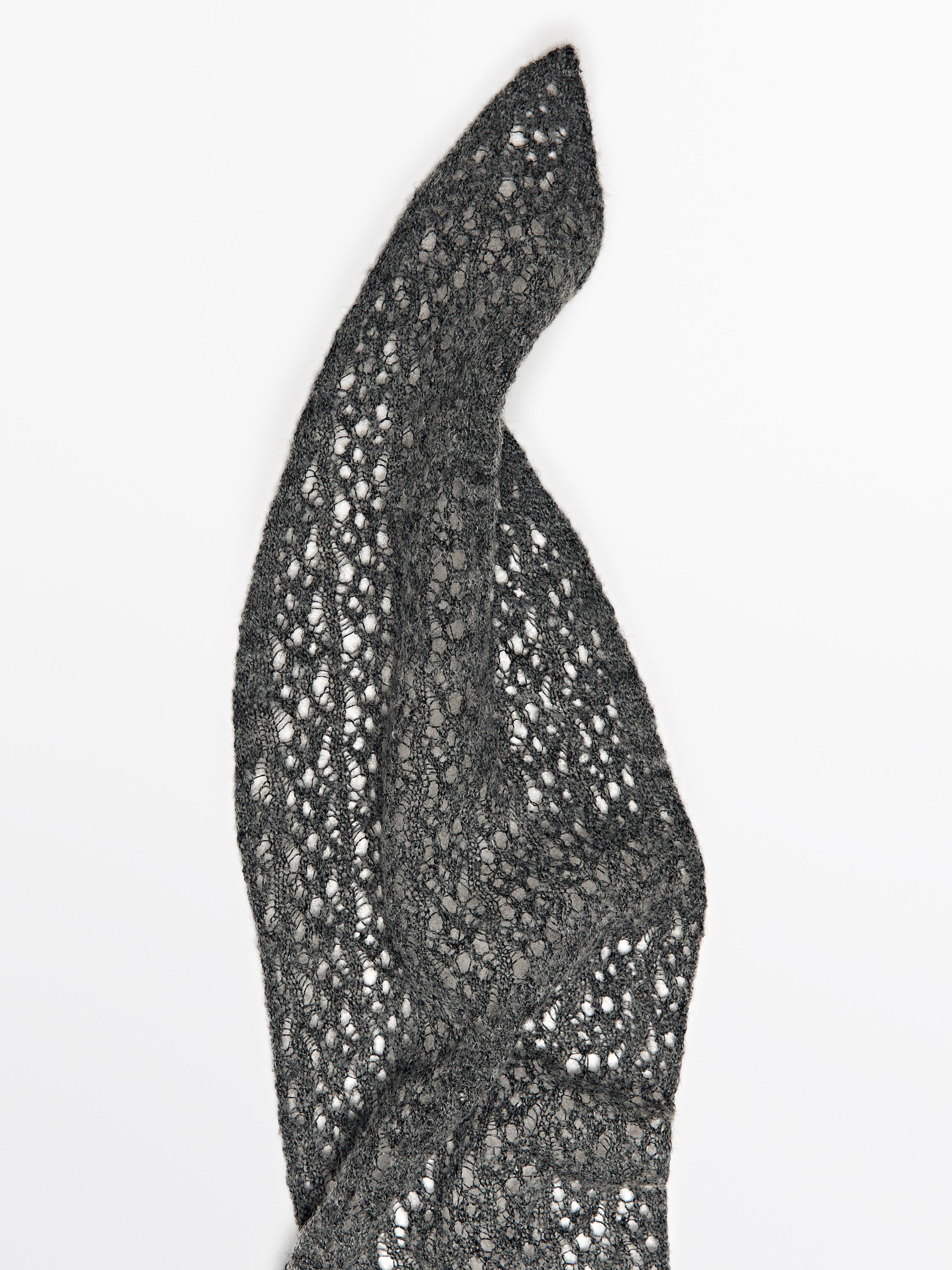 Foulard cravate en maille