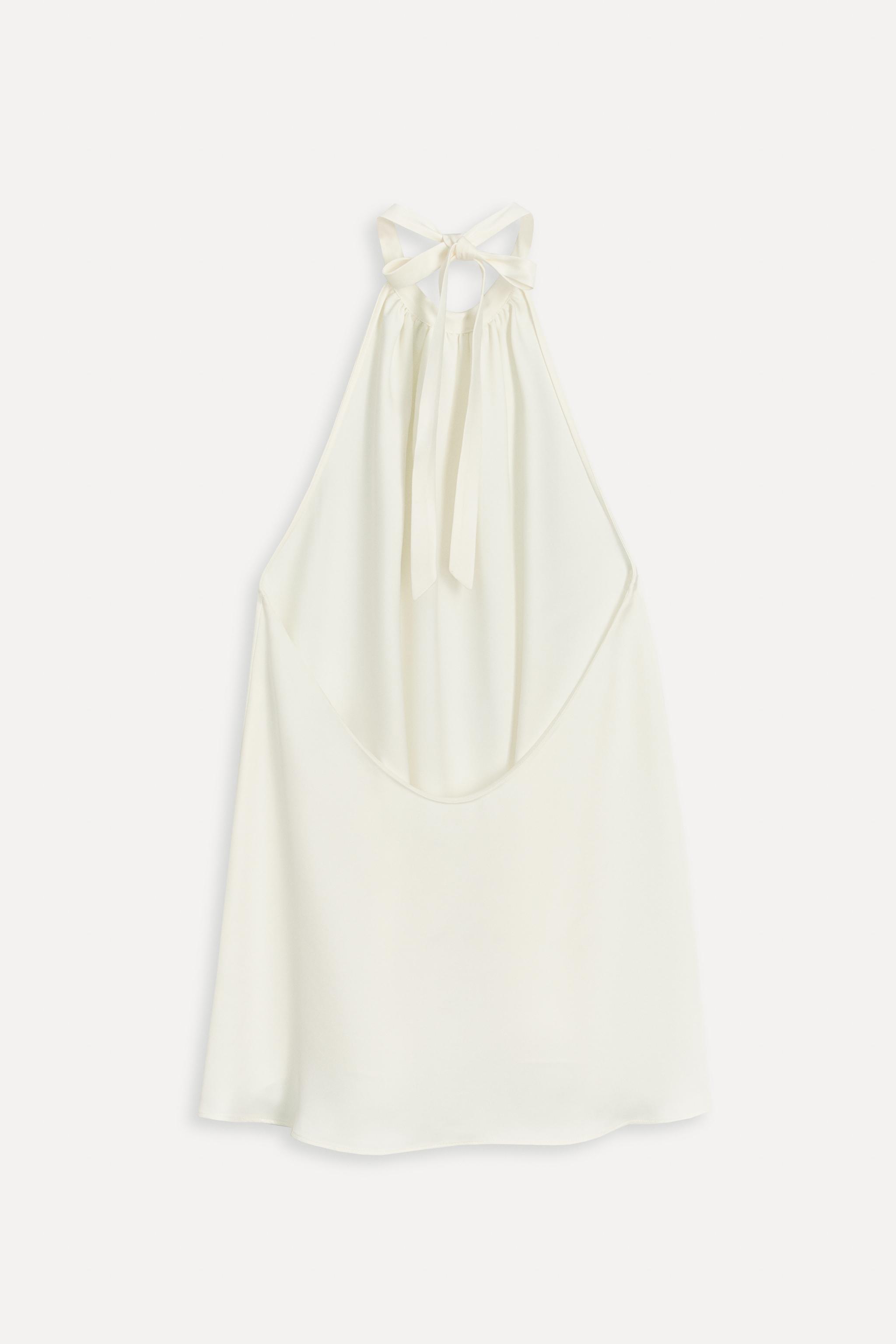 たかゆう HALTER TOP 50TH ANNIVERSARY - Oyster-white | ZARA United States