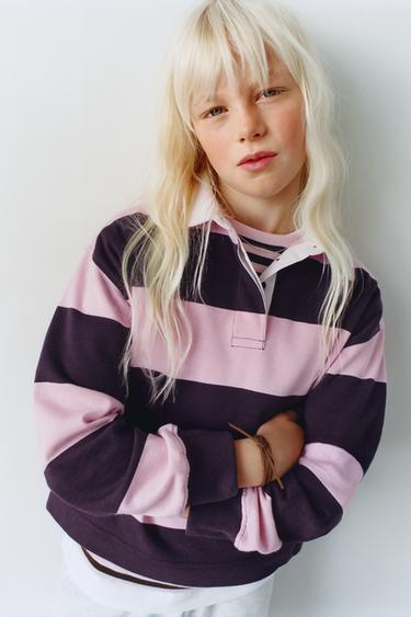 POLO RAYAS HEAVY WEIGHT - Rosa de Zara