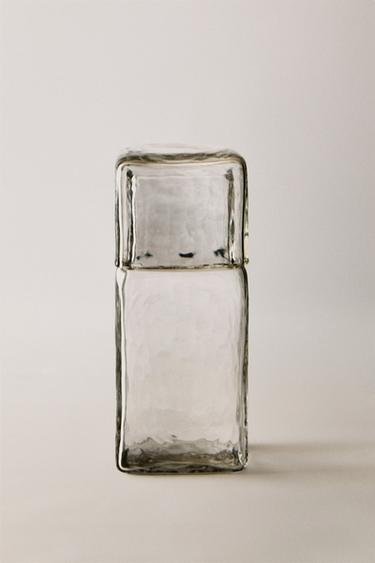 BOTTLE AND TUMBLER NIGHT SET (SET OF 2) - Transparent by Zara