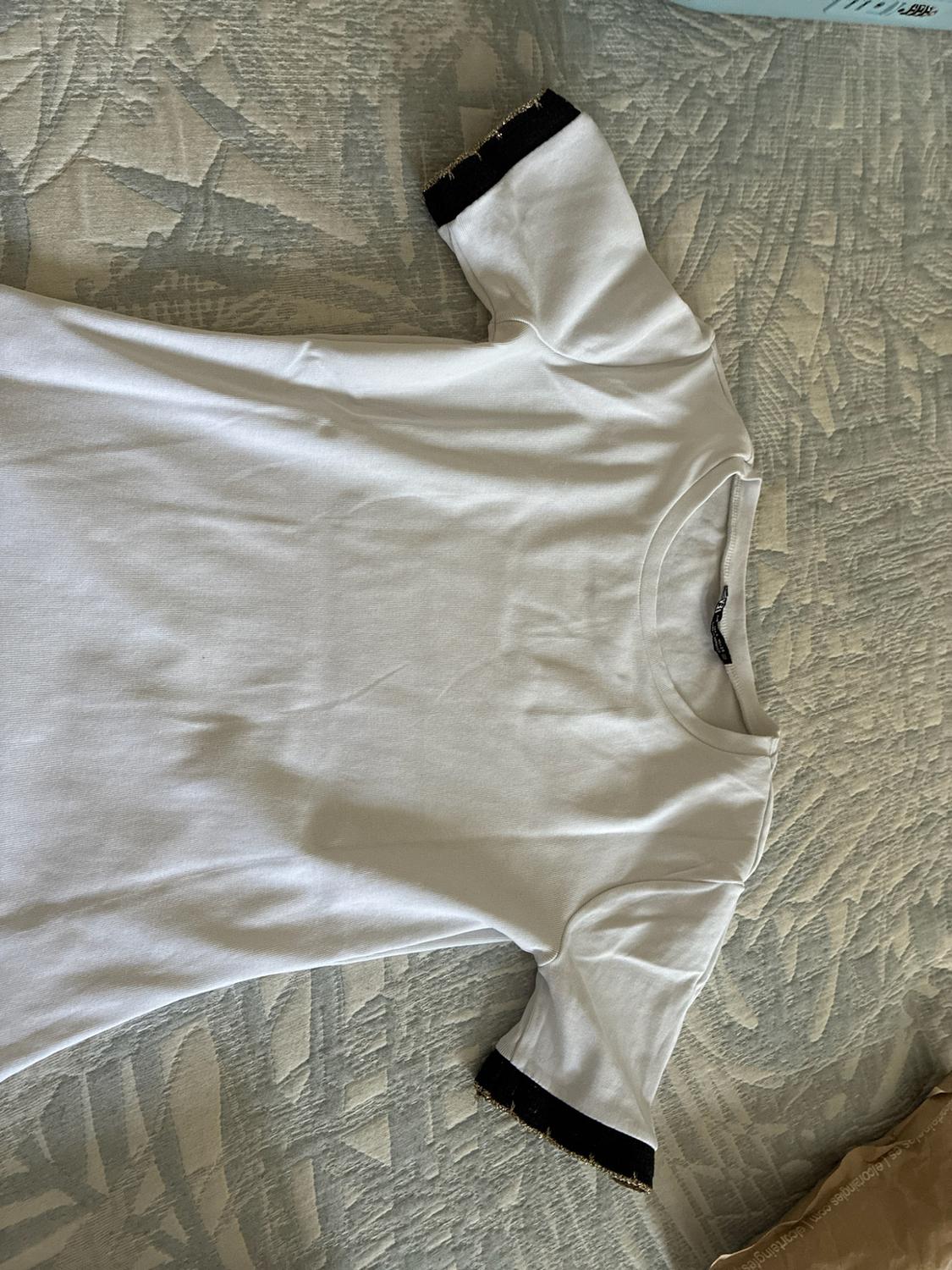 T-SHIRT EMBELLISHED WITH RHINESTONES - Image 4
