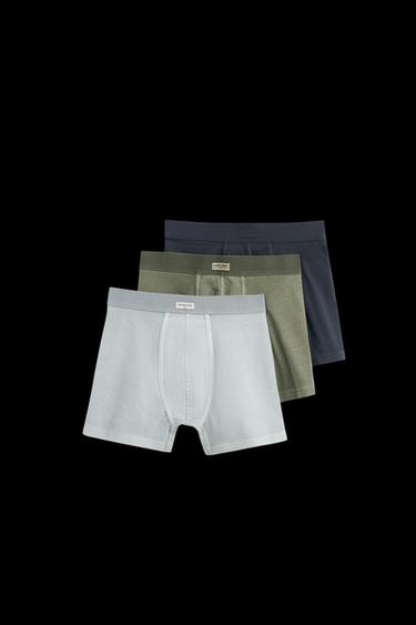 Zara 3 PACK OF SOFT BOXERS - various - Image 0