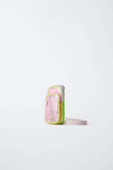 PATTERNED VINYL MOBILE PHONE CASE - Multicoloured by Zara - Image 1