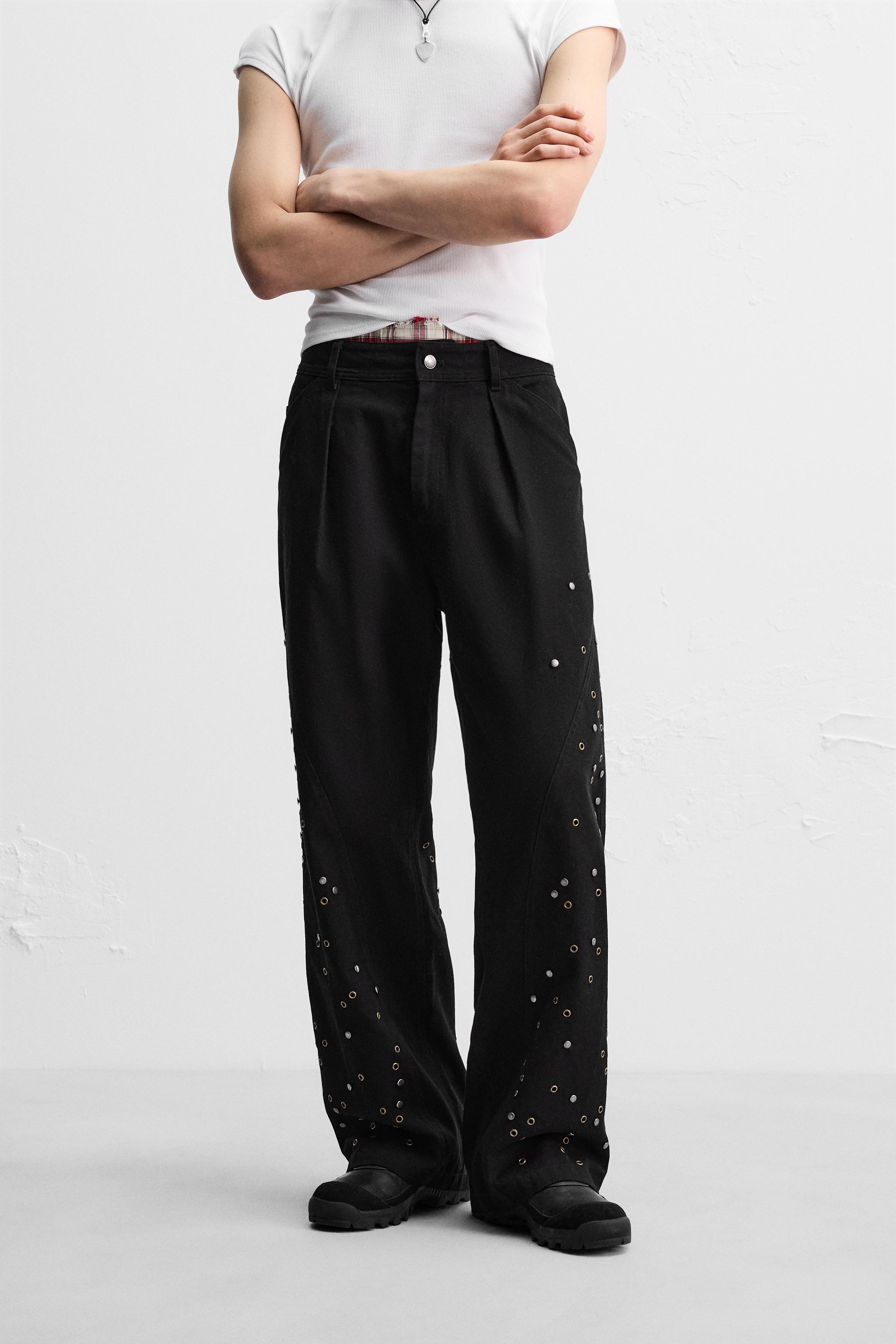 定番人気！ スタッズ付きリラックスフィットパンツ X BELL ANDERSSON パンツ
