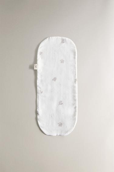 CHILDREN'S ELEPHANT SHOULDER BIB - Oyster-white by Zara - Image 0