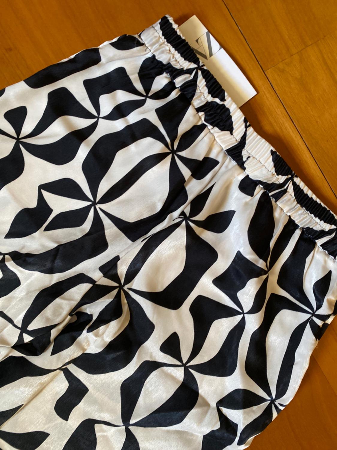 SATIN PRINT TROUSERS - Image 6