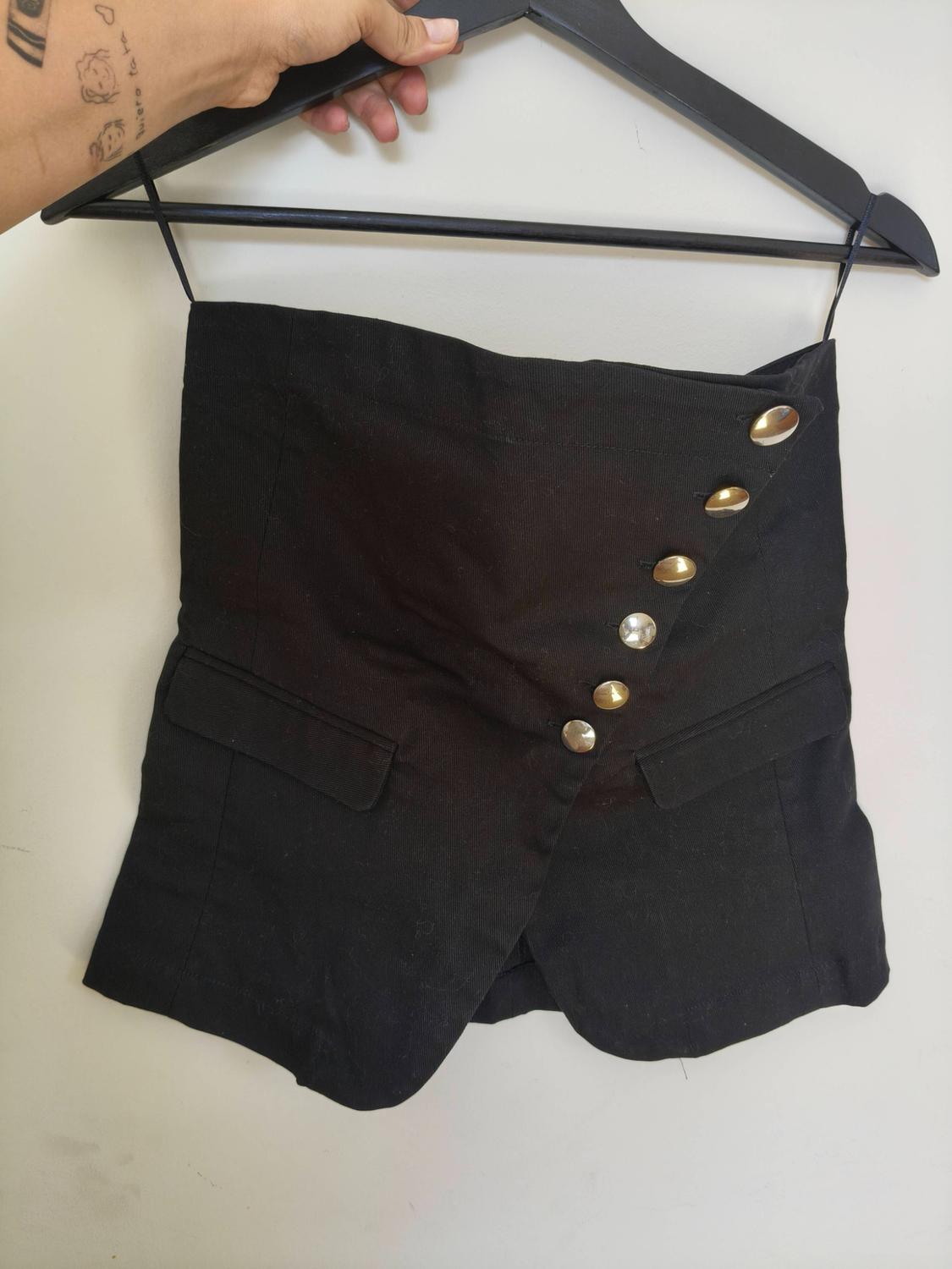 CORSET TOP WITH BUTTON-UP SIDE - Image 2