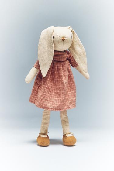 CHILDREN'S BUNNY SOFT TOY - Multicoloured by Zara - Image 5