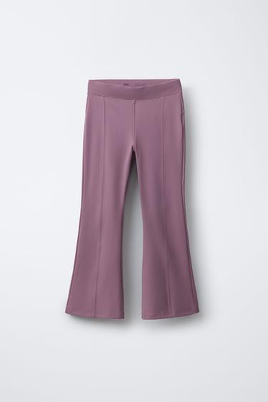 SCHLAGLEGGINGS MIT ZIERNAHT - Hellrosa  von Zara - Bild 0