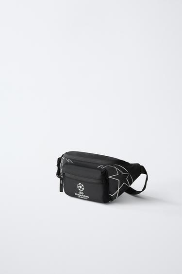 UEFA CHAMPIONS LEAGUE ® GLOW IN THE DARK BELT BAG — Black 2