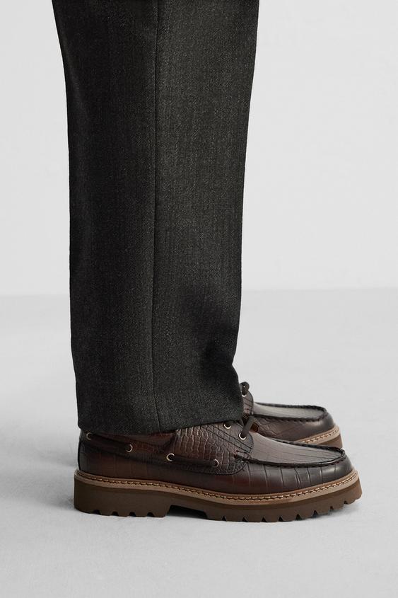 zara crocodile boots