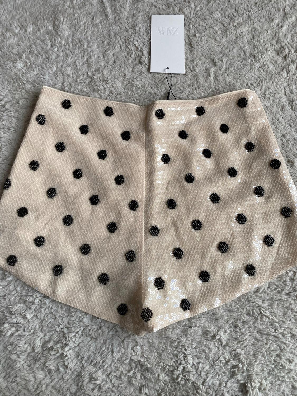 SEQUIN DOT MINI SHORTS - Image 6
