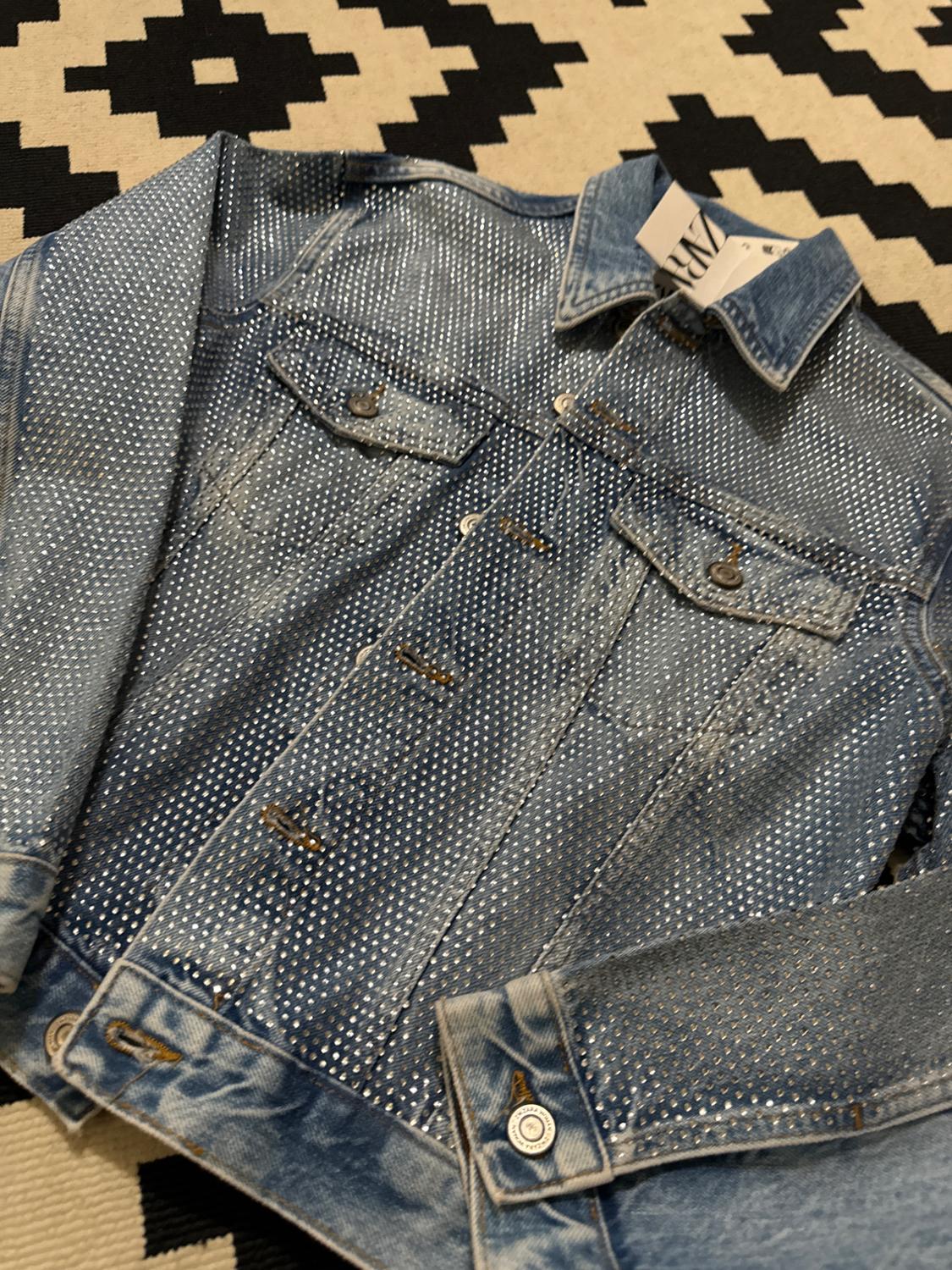 ZW CAZADORA DENIM BRILLOS - Image 5