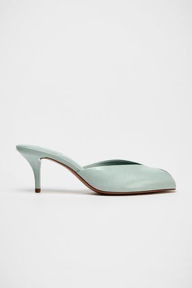 SANDÁLIA MULES - Azul da Zara