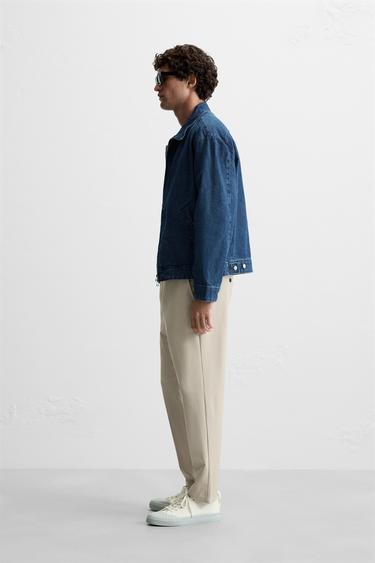 PANTALON À TEXTURE CONFORT - Beige de Zara - Image 3
