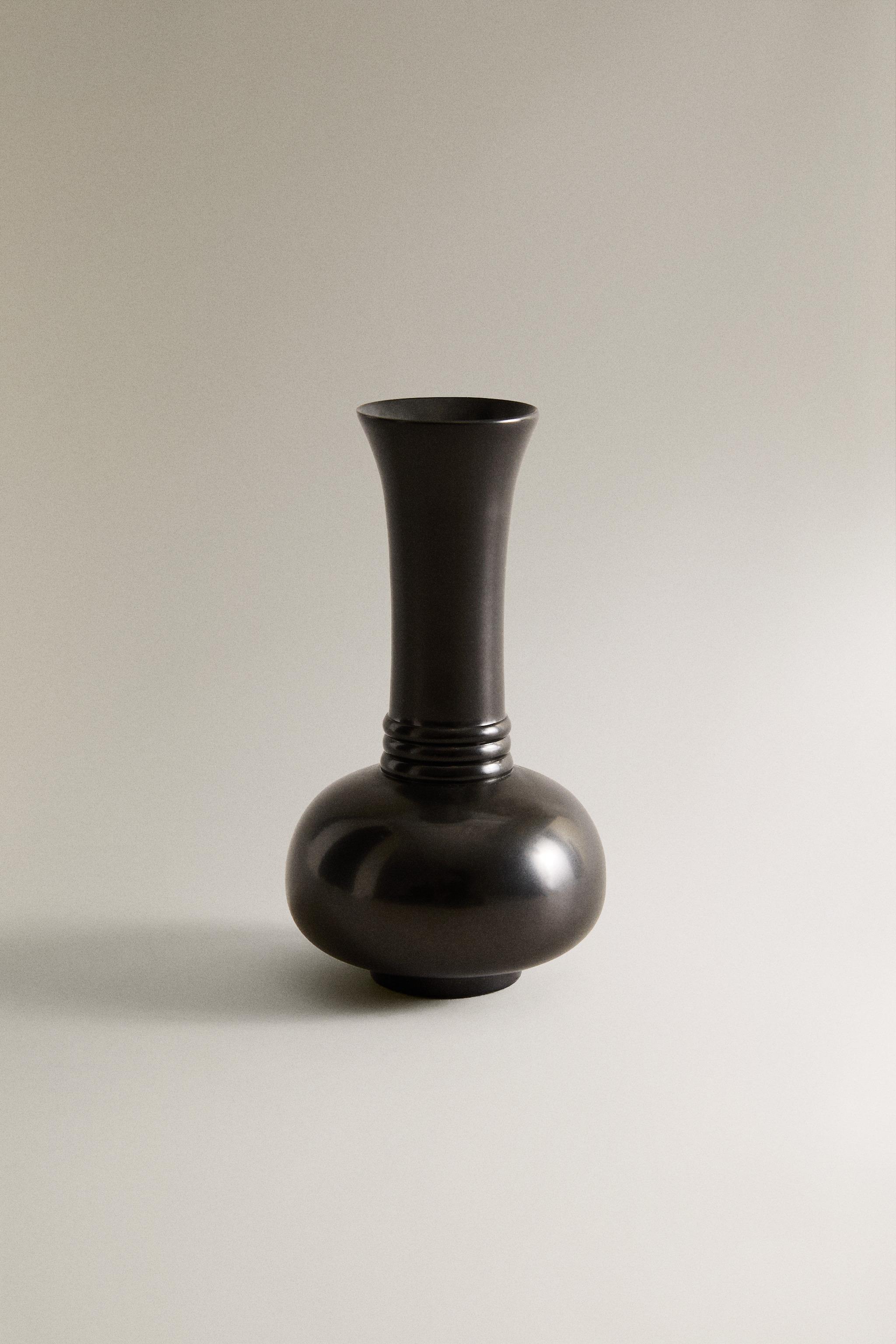 PETIT BRASS VESSEL FLARE I COLIN KING - ブラック | ZARA Japan / 日本