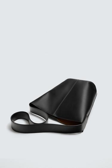 SAC SHOPPER EN CUIR ÉDITION LIMITÉE - Noir de Zara - Image 2