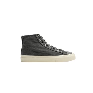 FABRIC HIGH-TOP TRAINERS - Black by Zara