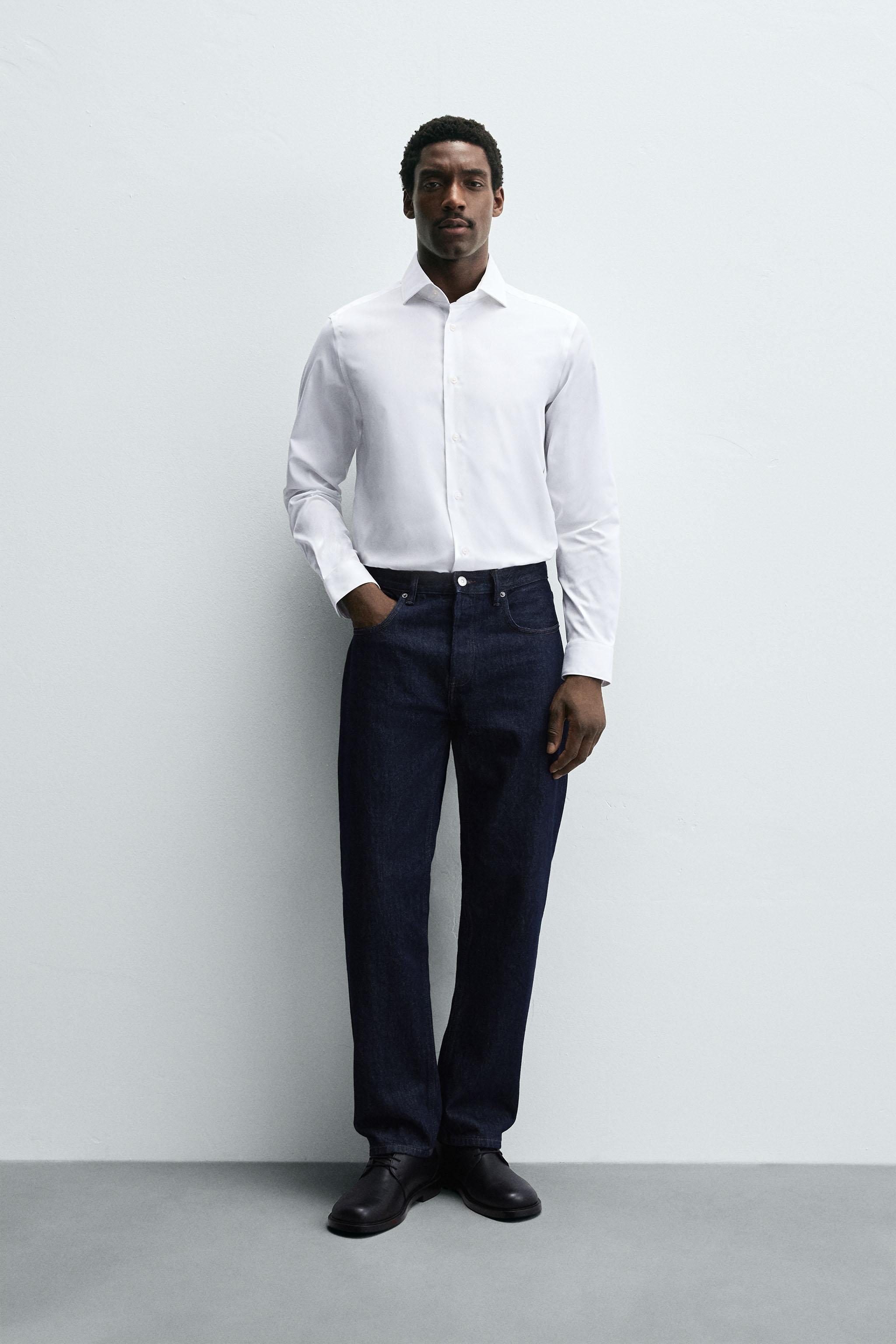 REGULAR FIT SHIRT - White | ZARA United States
