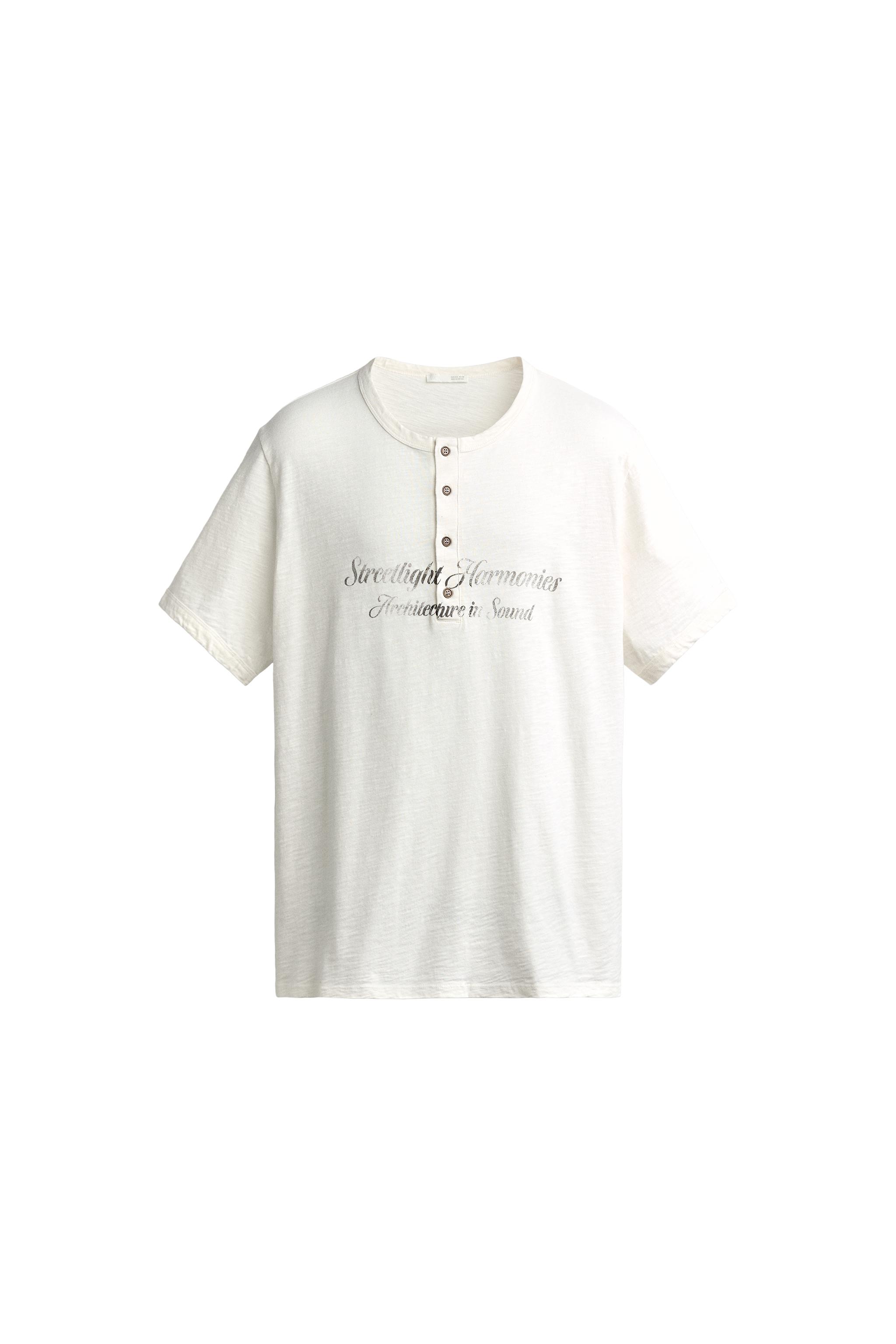 CAMISETA LAVADA CUELLO PANADERO