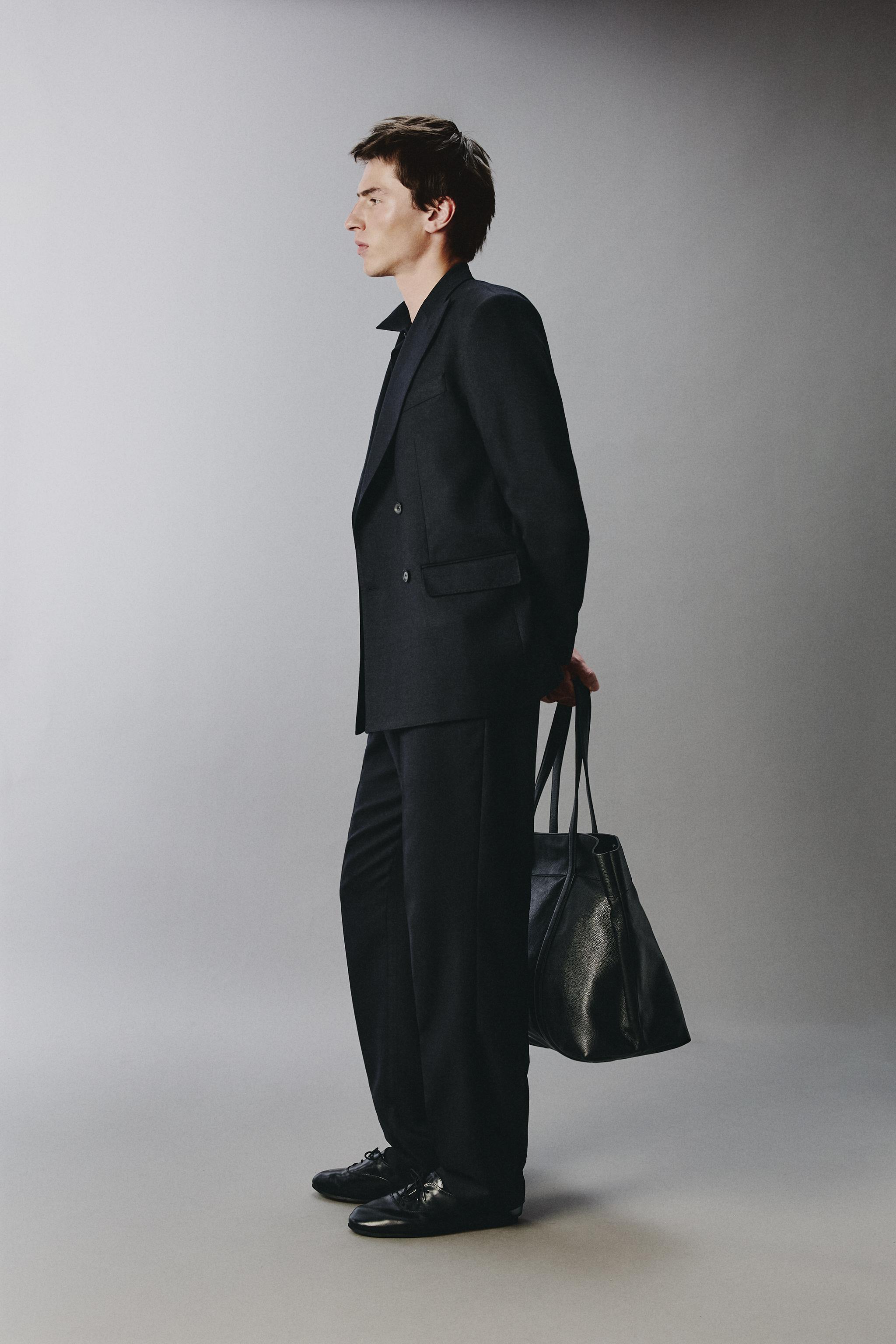DOUBLE BREASTED SUIT BLAZER