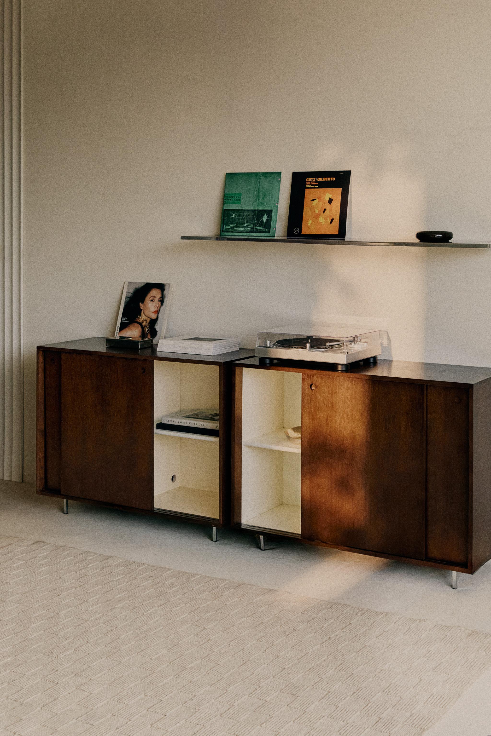 WOODEN STORAGE UNIT - Brown | ZARA United States