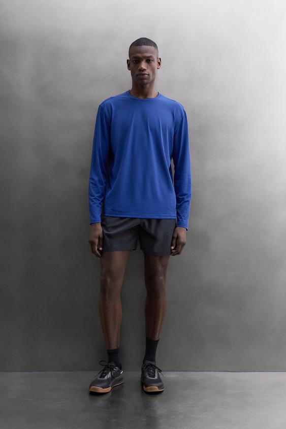 TRAINING TECHNICAL LONG SLEEVE T-SHIRT - Bluish by Zara - Image 0