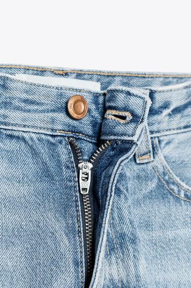 JEAN Z1975 NEW MOM FIT TAILLE HAUTE CEINTURE - Bleu moyen de Zara - Image 7