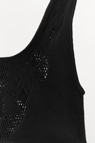 SEAMLESS LACE BRALETTE - Black by Zara - Image 7