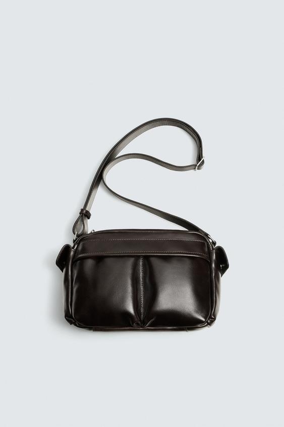 LEATHER CROSSBODY BAG
