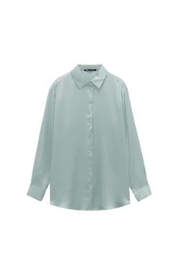 SATIN EFFECT TOP