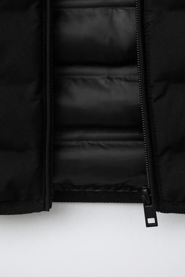 BLOUSON BIMATIÈRE NÉOPRÈNE - Noir de Zara - Image 7