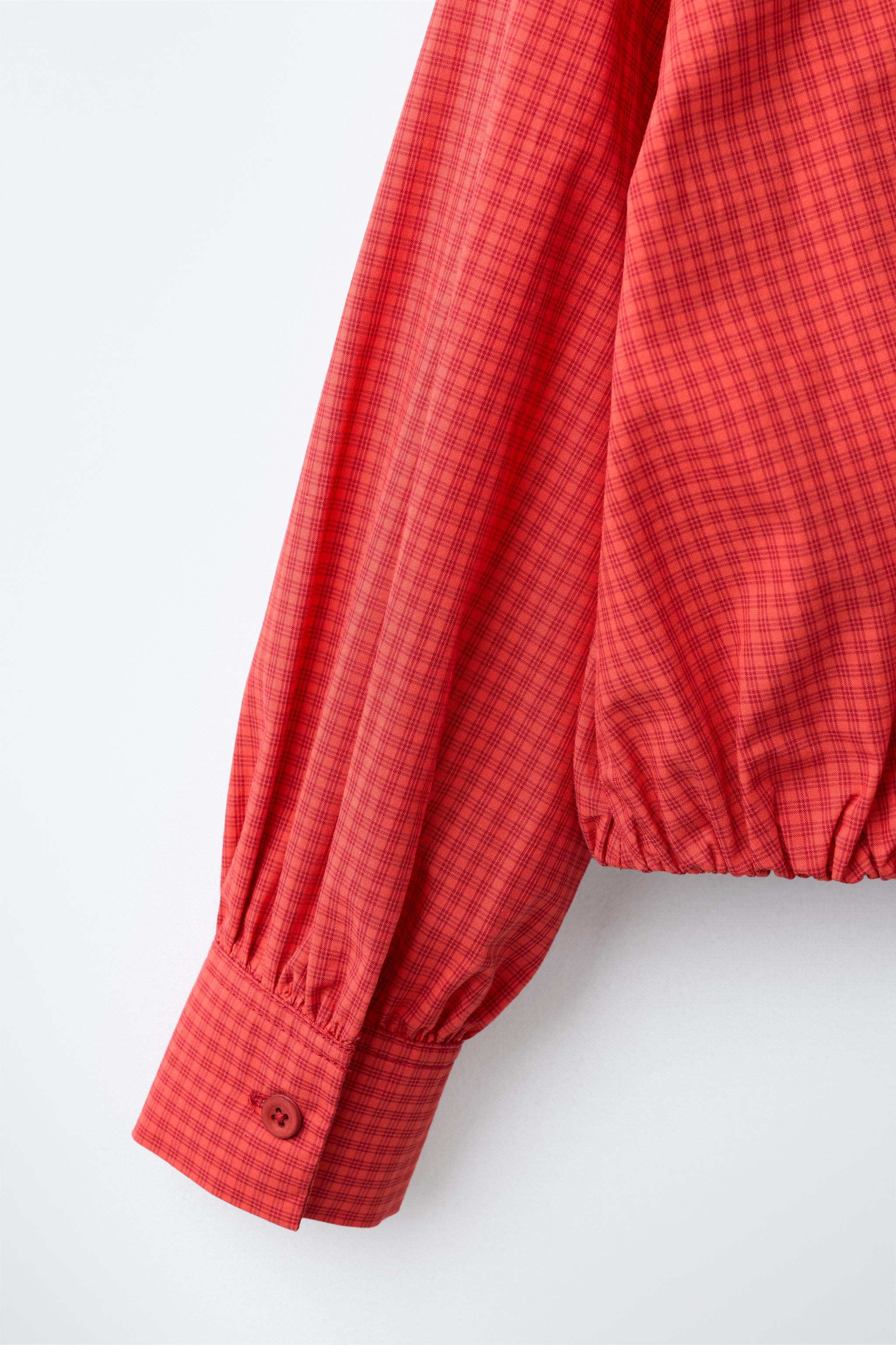 CHEMISE À IMPRIMÉ CARREAUX