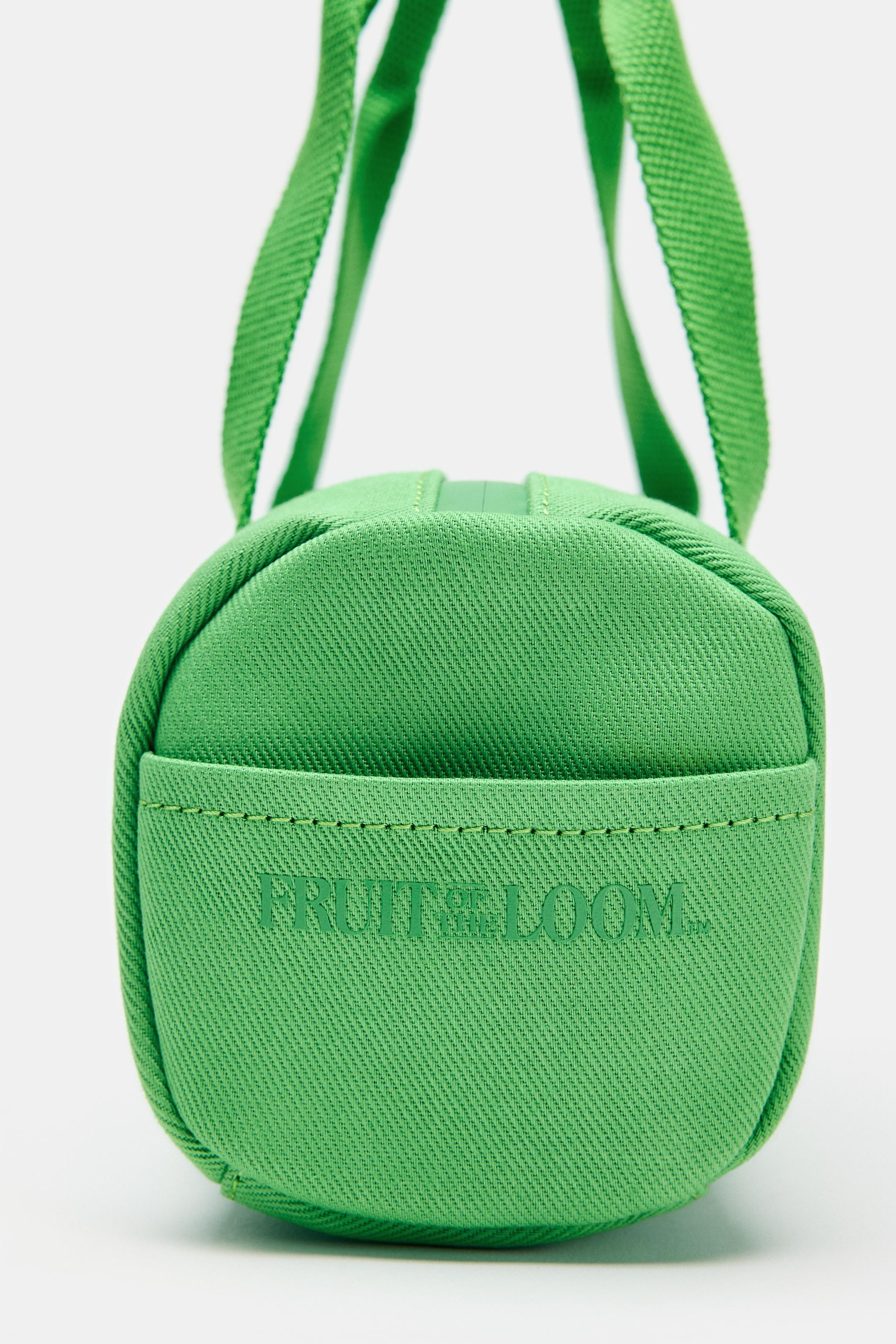 Zara FRUIT OF THE LOOM™ MİNİ BOWLING ÇANTA görsel 4