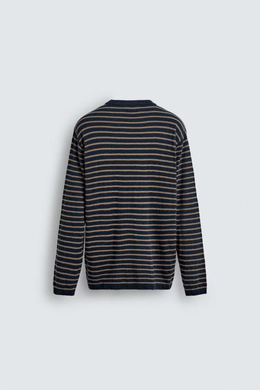 STRIPED JACQUARD SWEATER - striped by Zara - Image 7