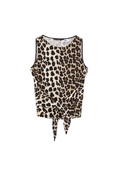 ANIMAL PRINT TOP