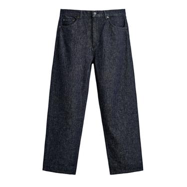 JEANS STRAIGHT FIT ბამბა - კანაფი - Zara-ს Blue