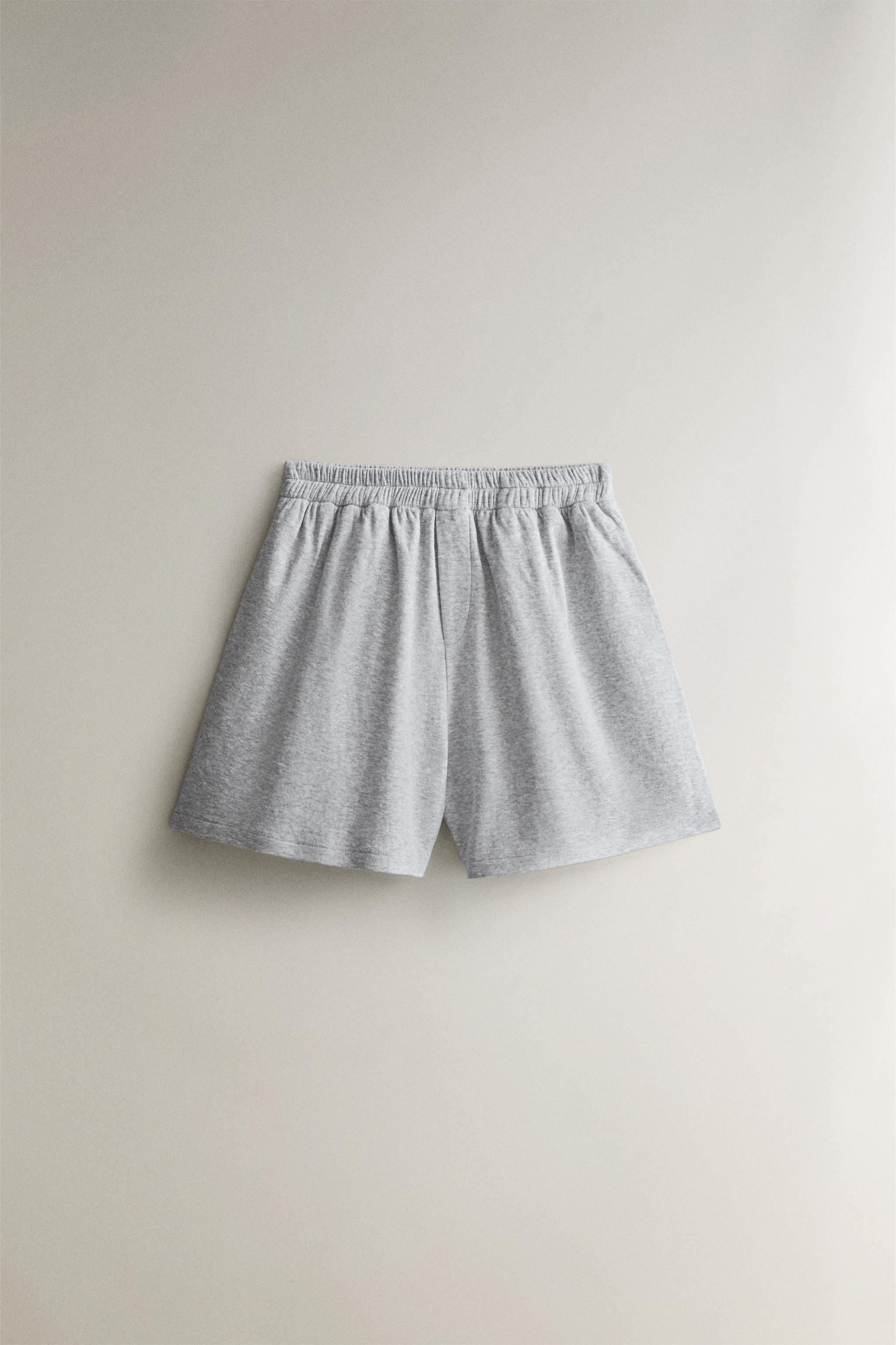 REVERSIBLE COTTON SHORTS