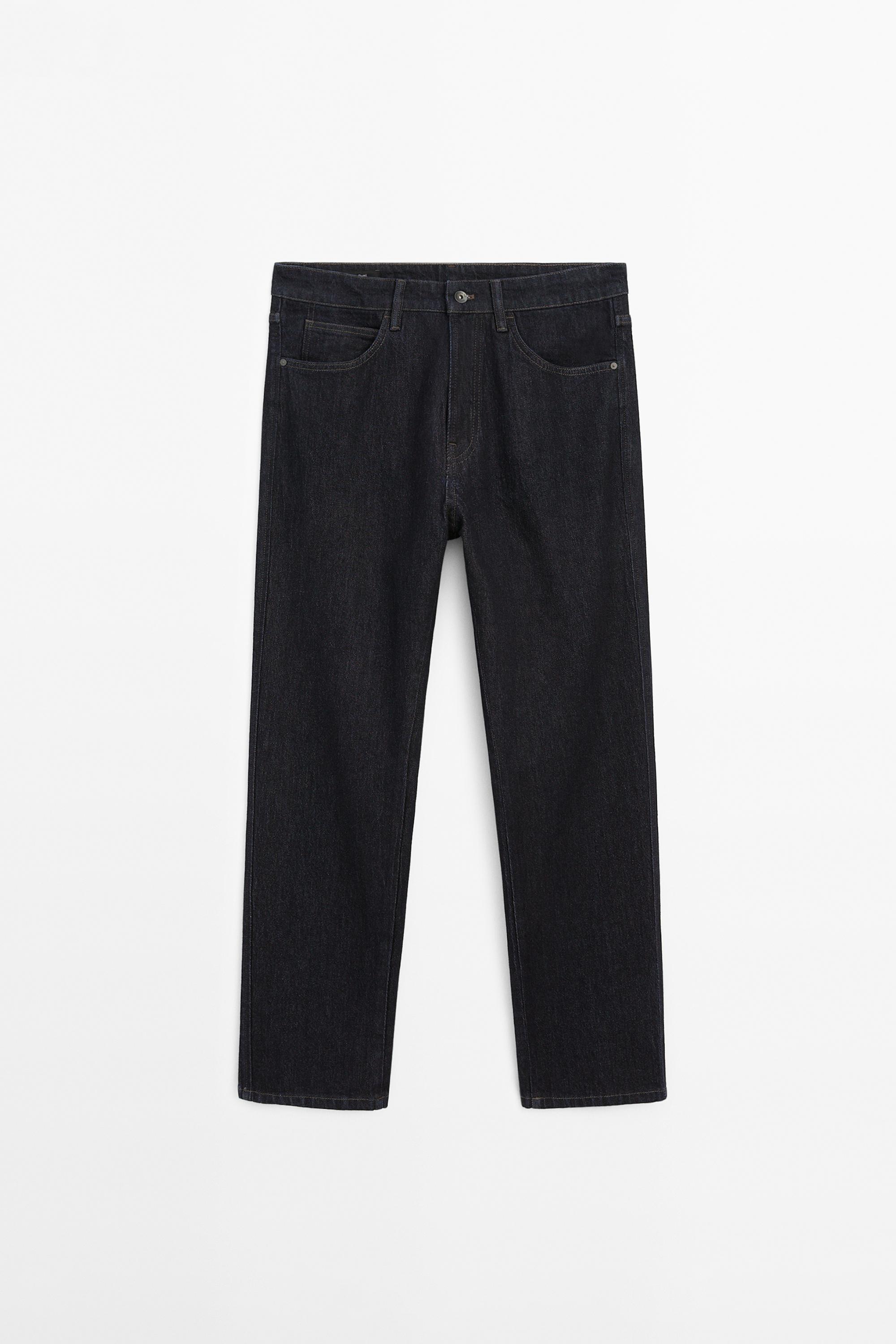 Jean tapered désencollé