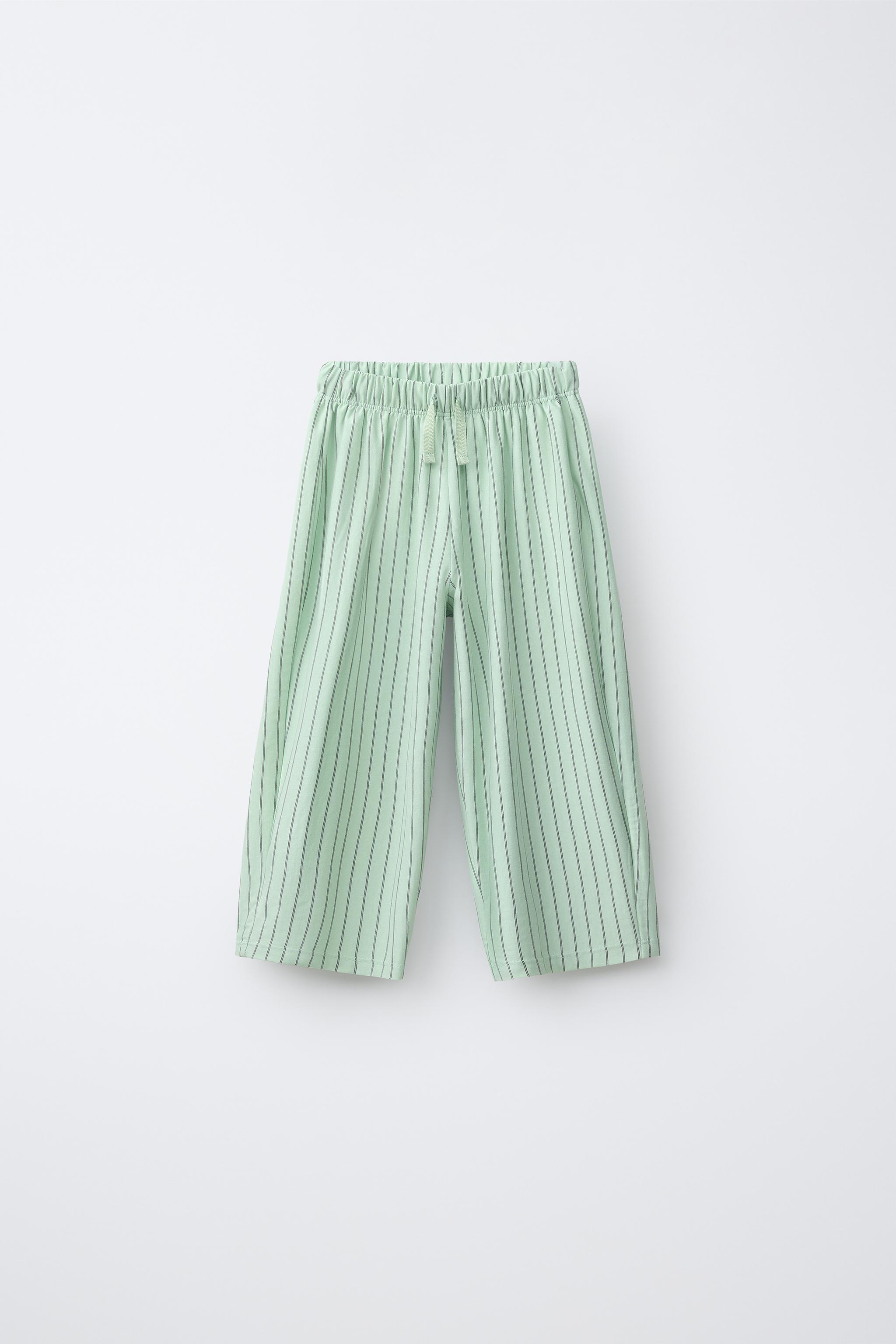 RELAXED STRIPED PANTS