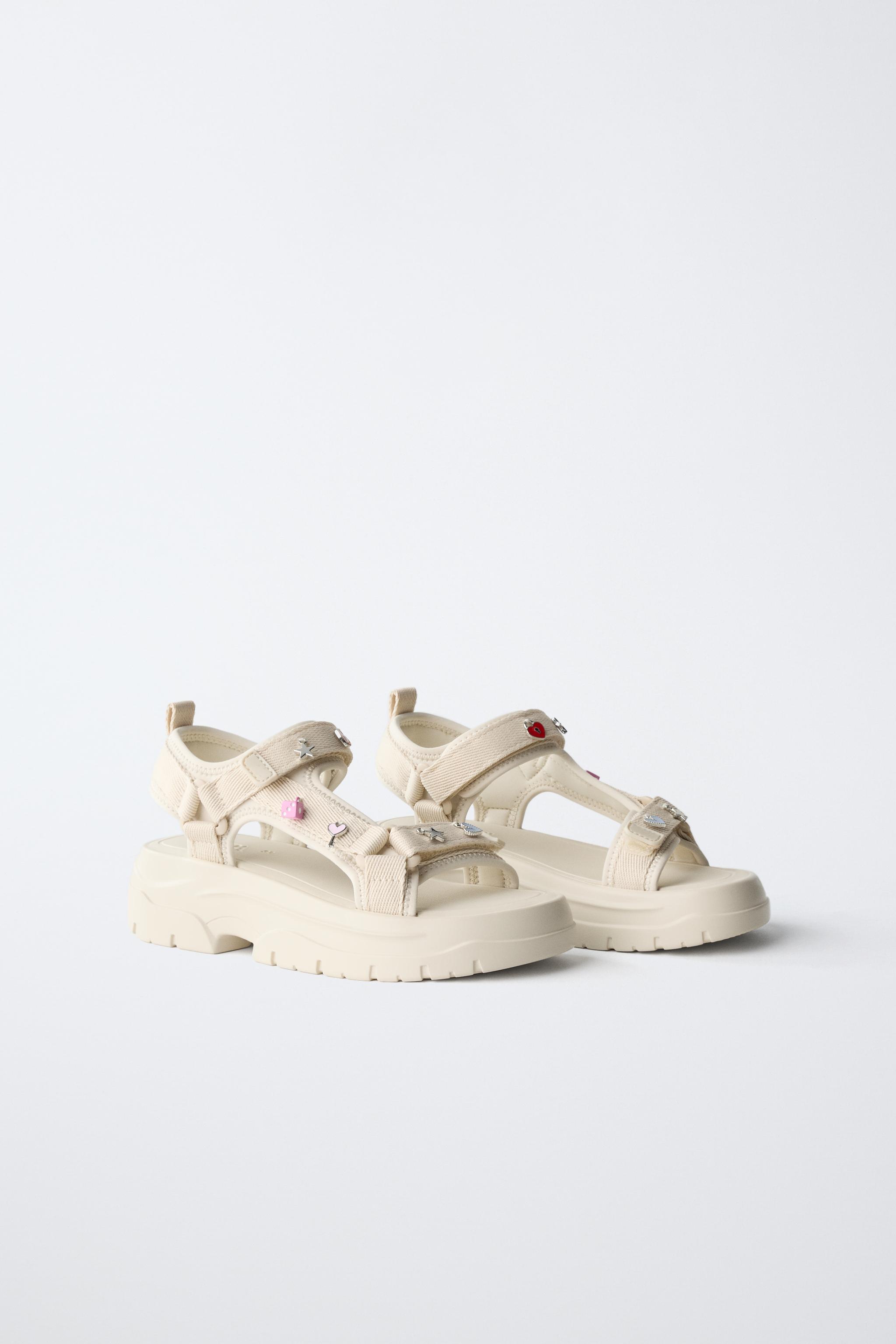 CHARM TECHNICAL SANDALS — Off White (alternate view)