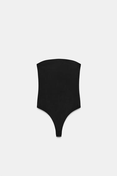 BANDEAU BODYSUIT - Black by Zara - Image 5