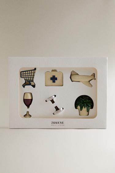 AIMANTS ACTIVITÉS (LOT DE 6) - Crème de Zara - Image 3