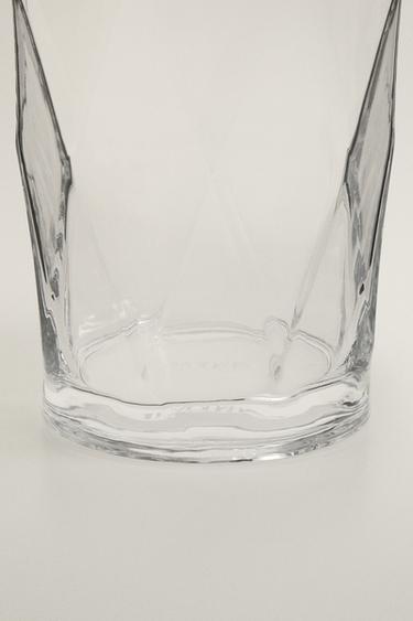 VASE DÉCORATIF HAUT EN VERRE - Transparent de Zara - Image 3